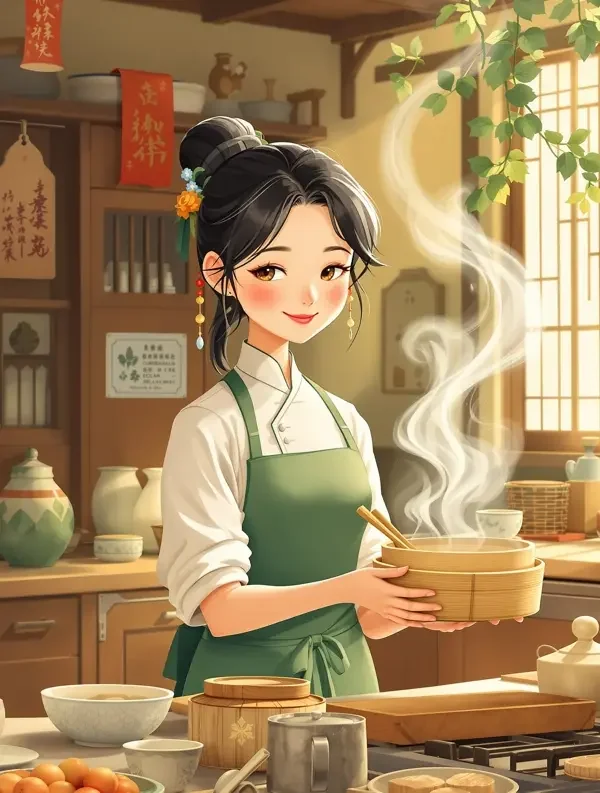 宫里的笑厨娘-古装热门短剧在线追 宫里的笑厨娘(古装短剧)竖版剧照封面