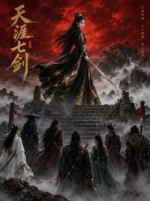 掌门的七个徒弟都想造反-古装热门短剧在线追 掌门的七个徒弟都想造反(古装短剧)竖版剧照封面